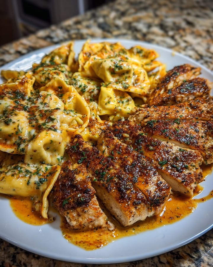 Tortellini Cajun Crémeux