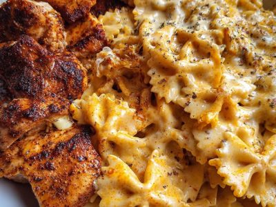 Poulet Cajun Alfredo Pasta : Recette Facile et Savoureuse