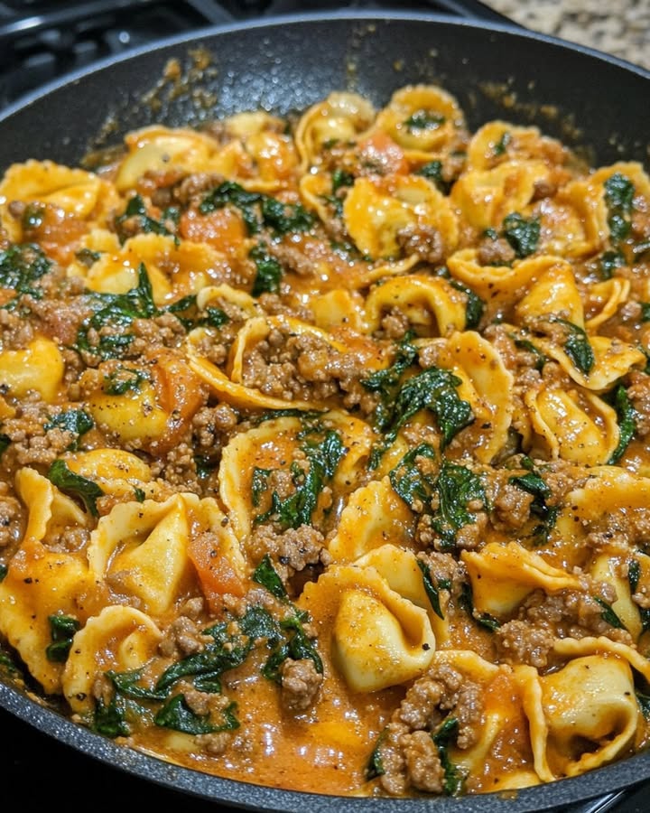 Tortellini Épicés Crémeux : Recette Facile et Savoureuse 2 Tortellini Épicés Crémeux
