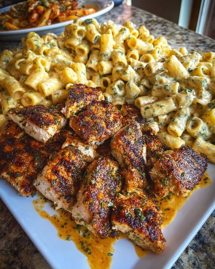 Rigatoni Cajun Crémeux : Recette Savoureuse et Facile 2 Rigatoni Cajun Crémeux