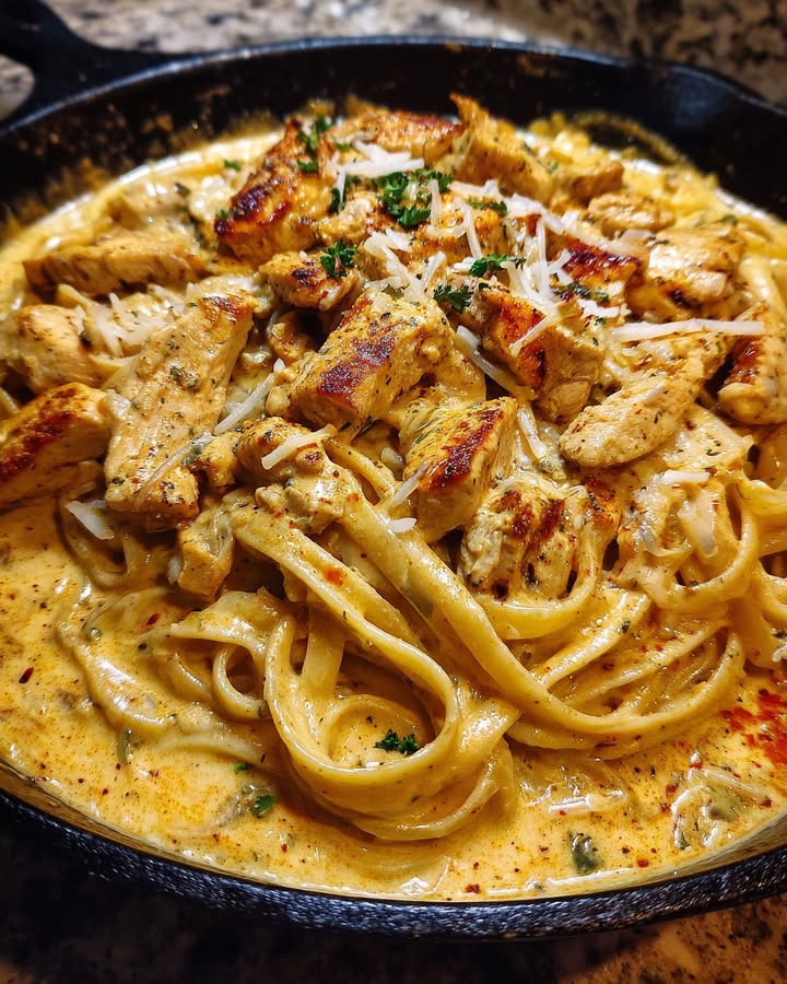 Linguine Cajun Crémeux