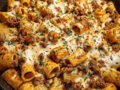 Pâtes Bœuf Parmesan Facile et Rapide : Un Délice Assuré