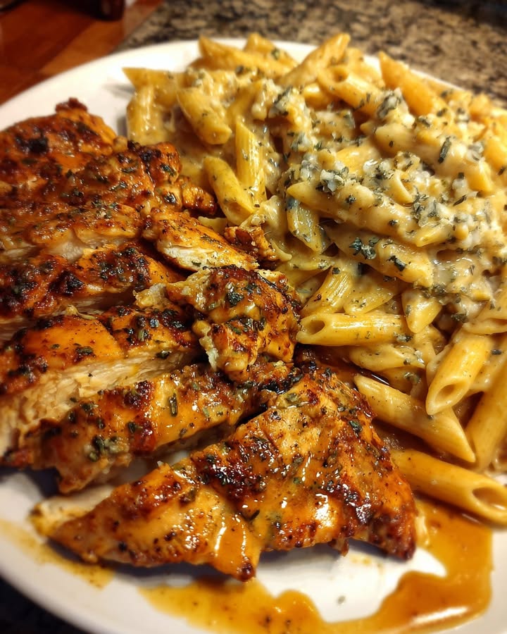 Penne Poulet Crémeux : Recette Facile et Savoureuse 2 Penne Poulet Crémeux