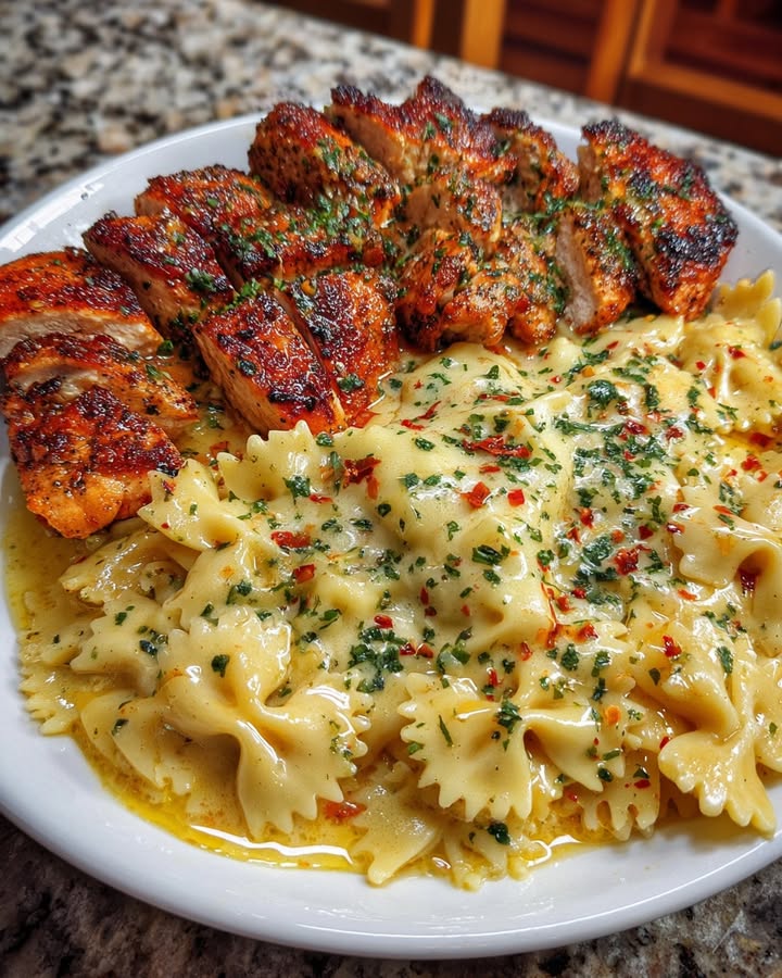 Pâtes Cajun Crémeuses : Recette Facile et Savoureuse 2 Pâtes Cajun Crémeuses