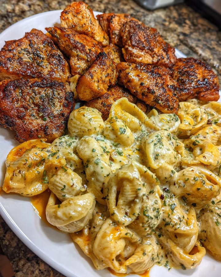 Poulet Cajun Alfredo Authentique : Recette Facile et Savoureuse 2 Poulet Cajun Alfredo