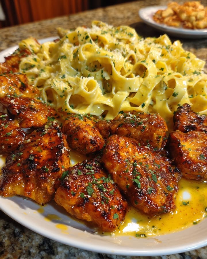 Pâtes Poulet Cajun Facile et Rapide : Recette Savoureuse 2 Pâtes Poulet Cajun