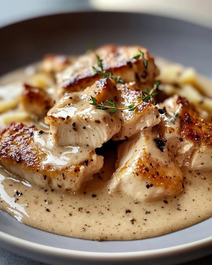 Pâtes Poulet Crémeuses Faciles et Savoureuses 2 Pâtes Poulet Crémeuses