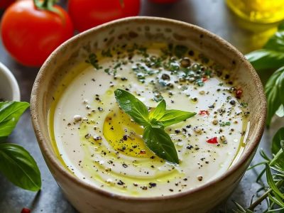 Vinaigrette Italienne Crémeuse : Recette Facile et Savoureuse