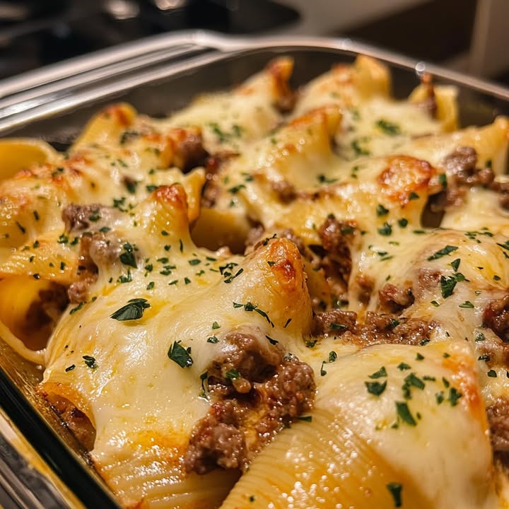 Coquilles Farcies Alfredo : Recette Facile et Savoureuse 2 Coquilles Farcies Alfredo