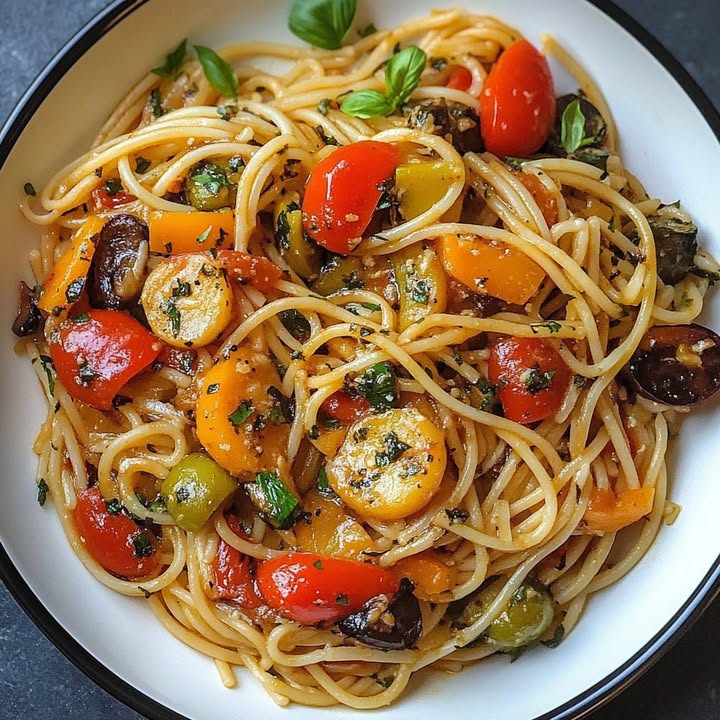 Spaghetti Végétaux Grillés : Recette Facile & Savoureuse 2 Spaghetti Végétaux Grillés
