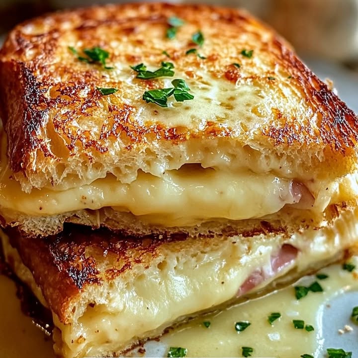 Croque-Monsieur Crémeux Rapide : Recette Facile et Savoureuse 2 Croque-Monsieur Crémeux Rapide
