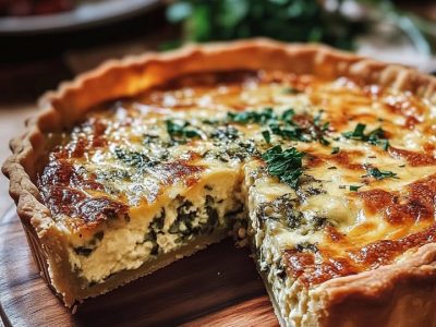 Quiche Épinards Brebis : Recette Facile et Savoureuse