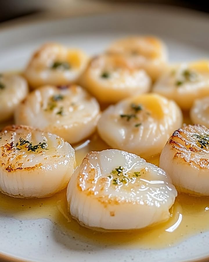 Coquilles Citronnées Poêlées