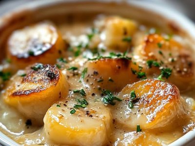 Blanquette Saint-Jacques Crémeuse : Recette Facile et Savoureuse