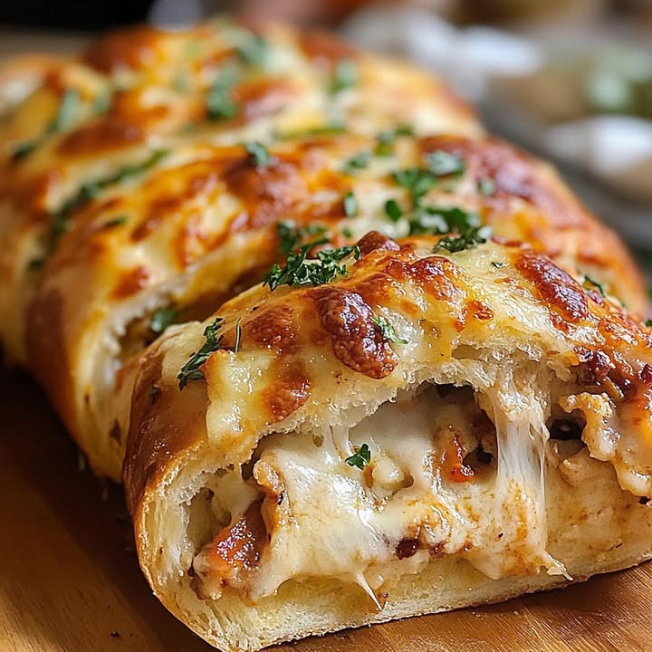 Stromboli Poulet Express : Recette Facile et Rapide 2 Stromboli Poulet Express