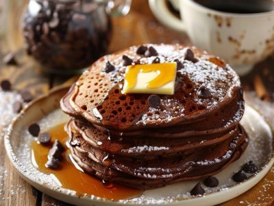 Recette Facile de Pancakes Chocolat : Un Délice Rapide et Simple