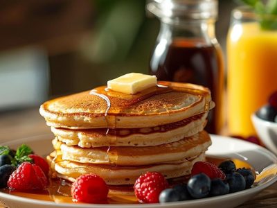 Recette de Pancakes Faciles Sans Œufs : Délicieux et Simple à Faire