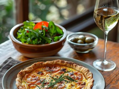 Recette de Quiche aux Légumes Méditerranéens : Une Tarte Savoureuse et Équilibrée