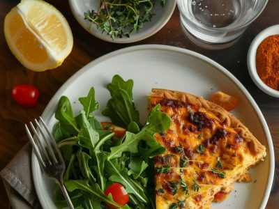 Recette de Quiche Poulet Curry : Un Délice Indien à la Française