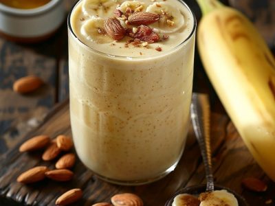 Recette de Smoothie Banane Lait Amande : Bienfaits et Astuces