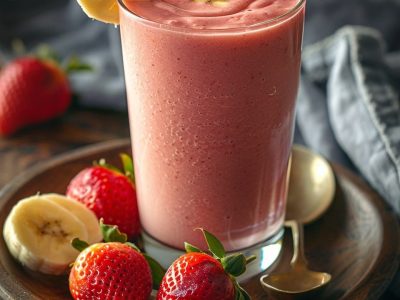 Recette de Smoothie Fraise Banane Lait : Délicieux et Sain