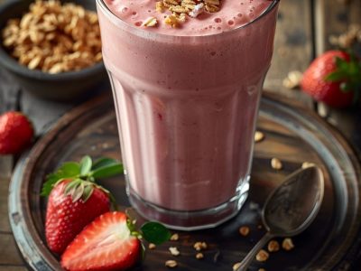 Recette délicieuse de smoothie fraise lait : bienfaits et conseils