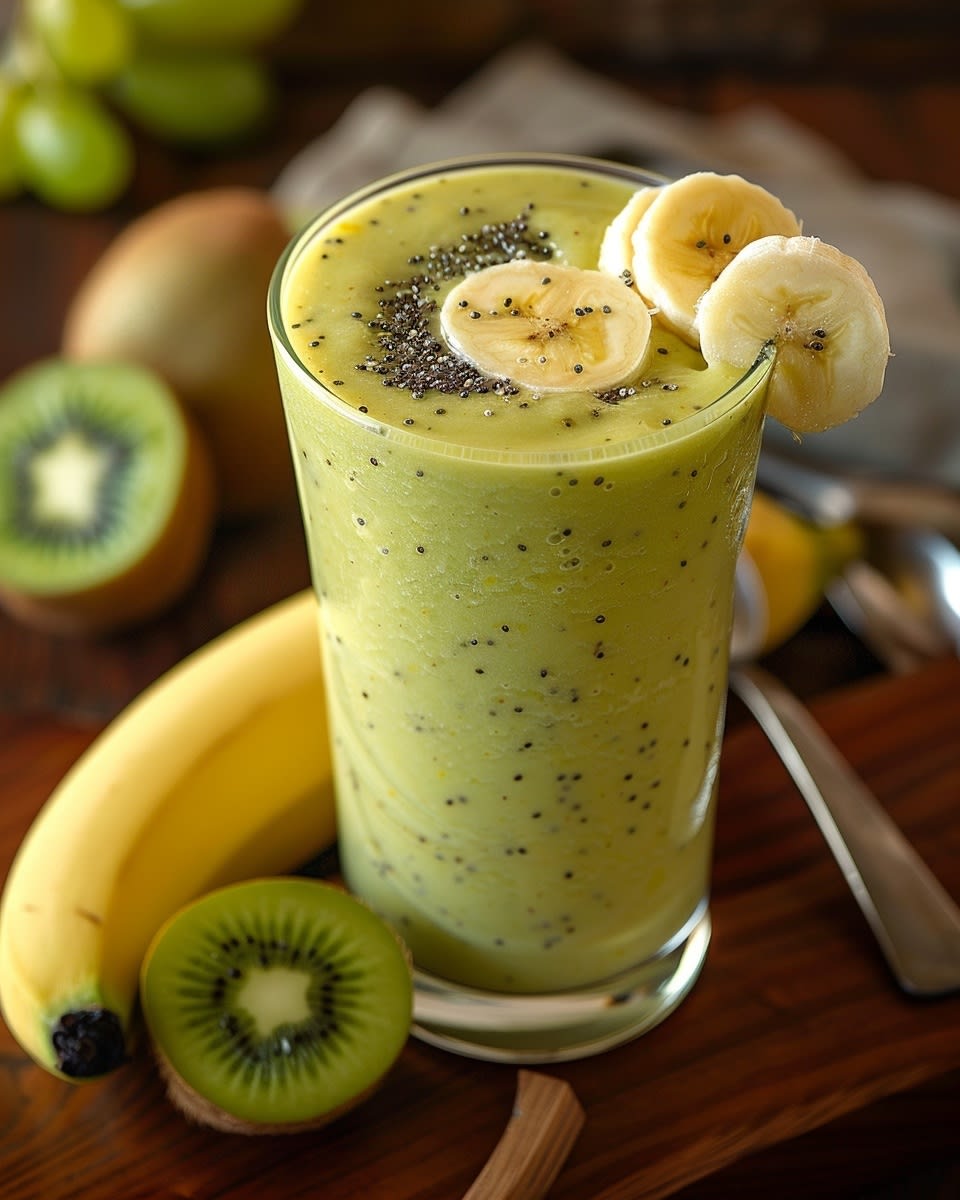Smoothie Kiwi Banane