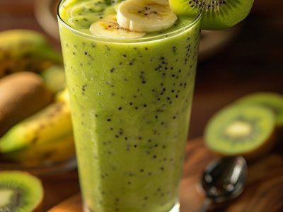 Smoothie Kiwi Banane Rapide : Recette Facile et Délicieuse