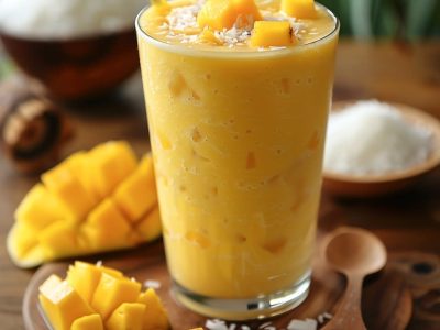 Recette Délicieuse de Smoothie Mangue Ananas Coco : Bienfaits et Conseils