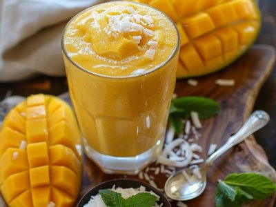 Recette Délicieuse de Smoothie Mangue Coco : Idéal pour l&rsquo;Été