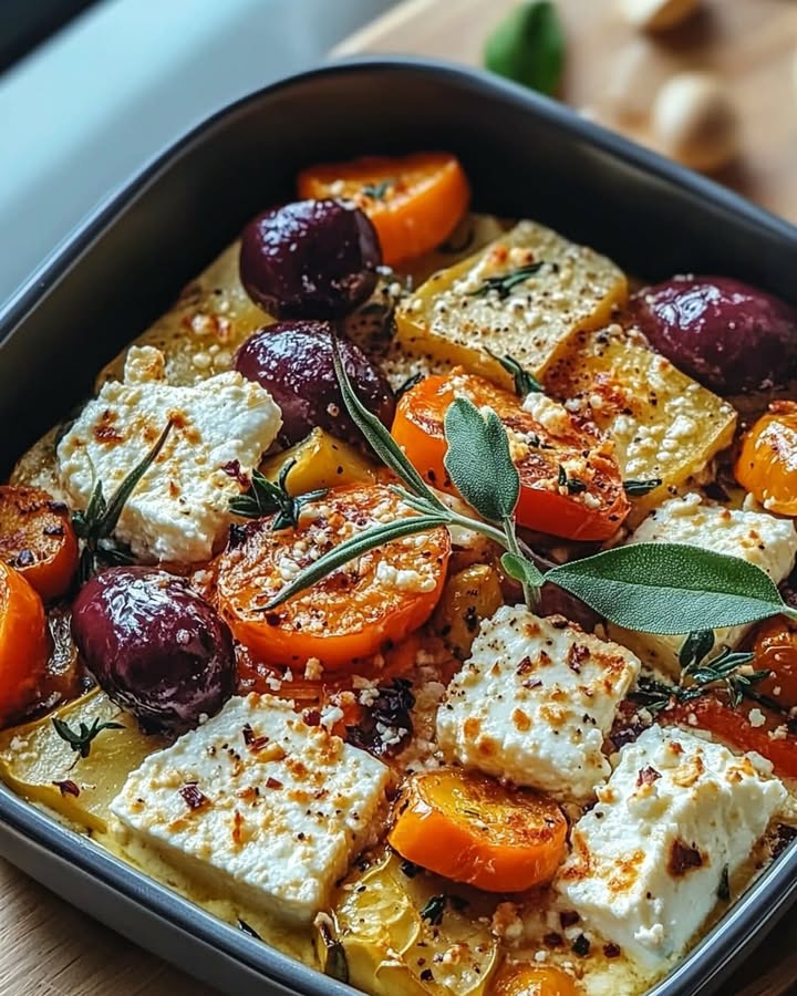 Gratin Légumes Feta