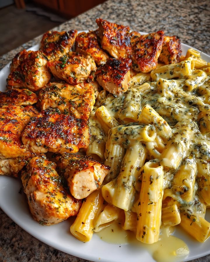 Penne Poulet Fromagé : Recette Facile et Savoureuse 2 Penne Poulet Fromagé