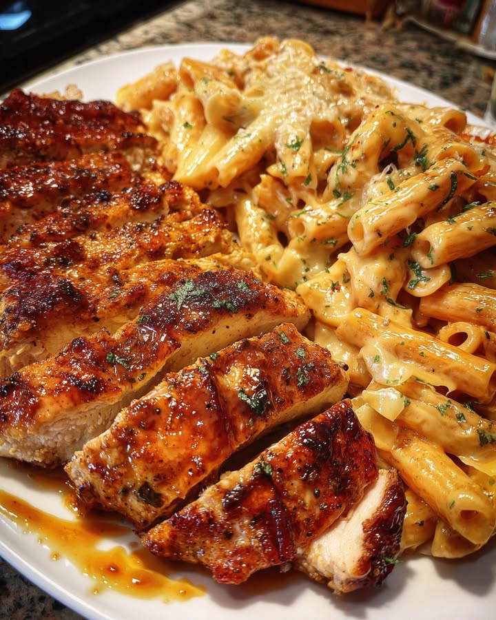 Penne Cajun Crémeux : Recette Savoureuse et Facile 2 Penne Cajun Crémeux