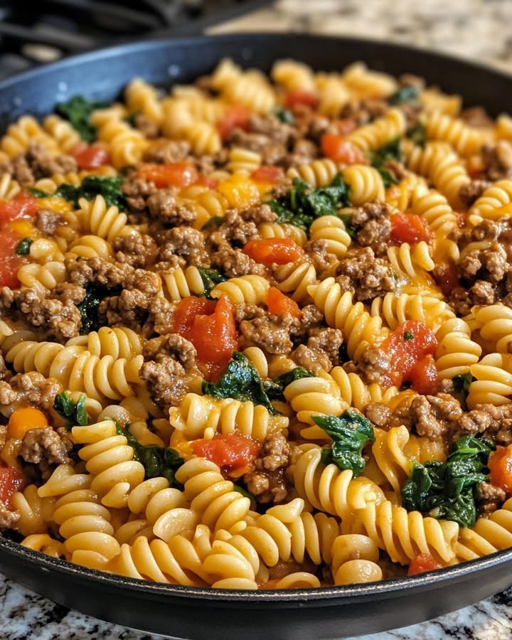 Pâtes Crémeuses Bœuf Tomate : Recette Facile et Savoureuse 2 Pâtes Crémeuses Bœuf Tomate