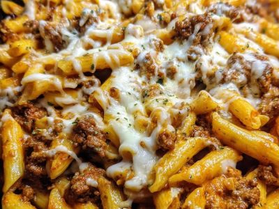 Penne Bœuf Crémeux : Recette Facile et Savoureuse