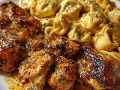 Poulet Cajun Alfredo : Recette Facile et Savoureuse