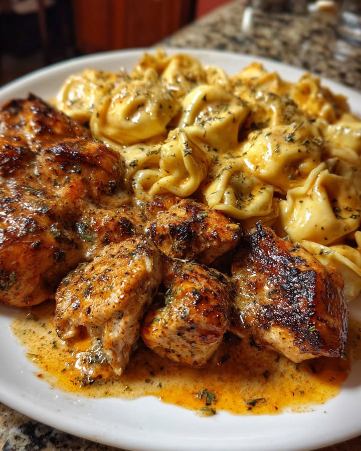 Poulet Cajun Alfredo : Recette Facile et Savoureuse 2 Poulet Cajun Alfredo