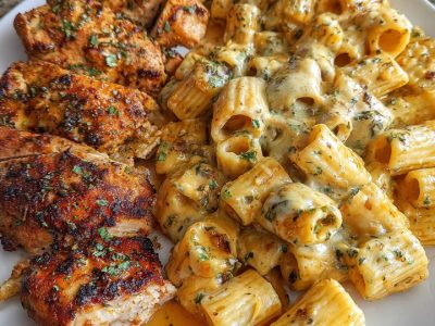 Rigatoni Poulet Crémeux : Recette Facile et Savoureuse