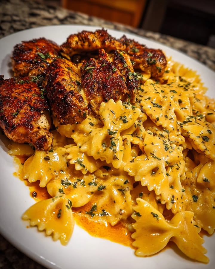 Pâtes Cajun Crémeuses Faciles et Savoureuses 2 Pâtes Cajun Crémeuses