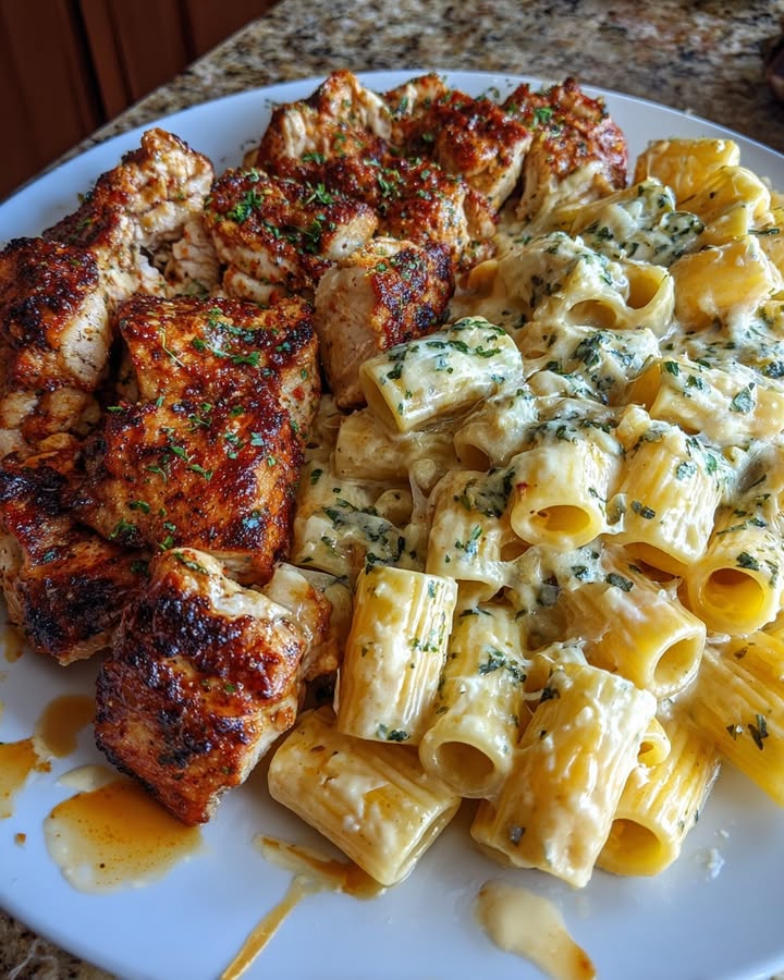 Pâtes Crémeuses Poulet Ail : Recette Facile et Savoureuse 2 Pâtes Crémeuses Poulet Ail