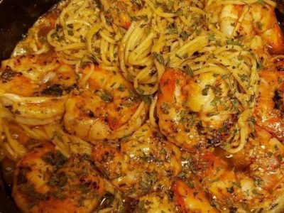 Pâtes Crevettes Cajun Authentiques : Recette Facile et Rapide