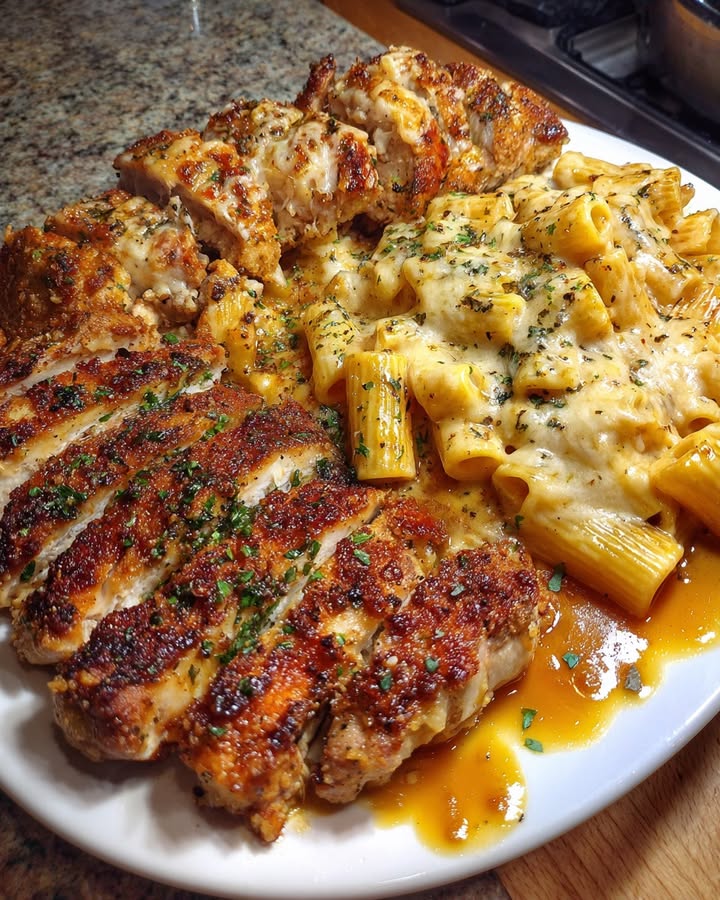 Rigatoni Cajun Crémeux : Recette Savoureuse et Facile 2 Rigatoni Cajun Crémeux