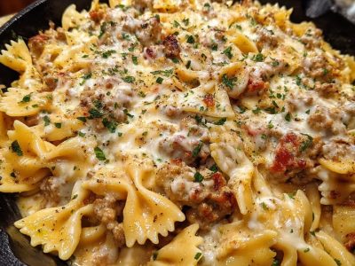 Pâtes Crémeuses Italiennes Authentiques : Recette Facile