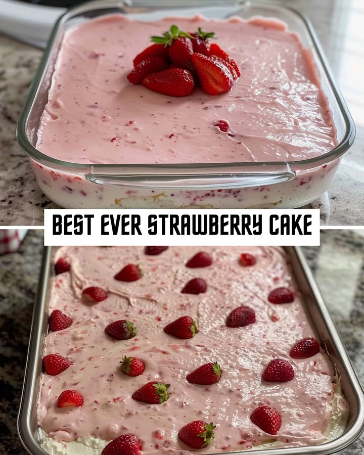 Gâteau Fraise Parfait