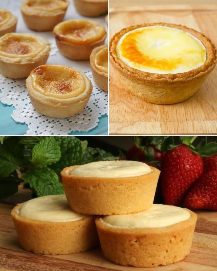 Tasses Crème Pâtissière