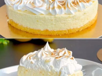 Gâteau Meringué Citron Facile : Recette Savoureuse et Légère