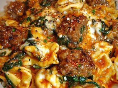 Tortellini Crémeux Épicé : Recette Facile et Savoureuse