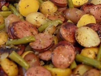 Saucisse Haricots Pommes : Recette Facile et Savoureuse