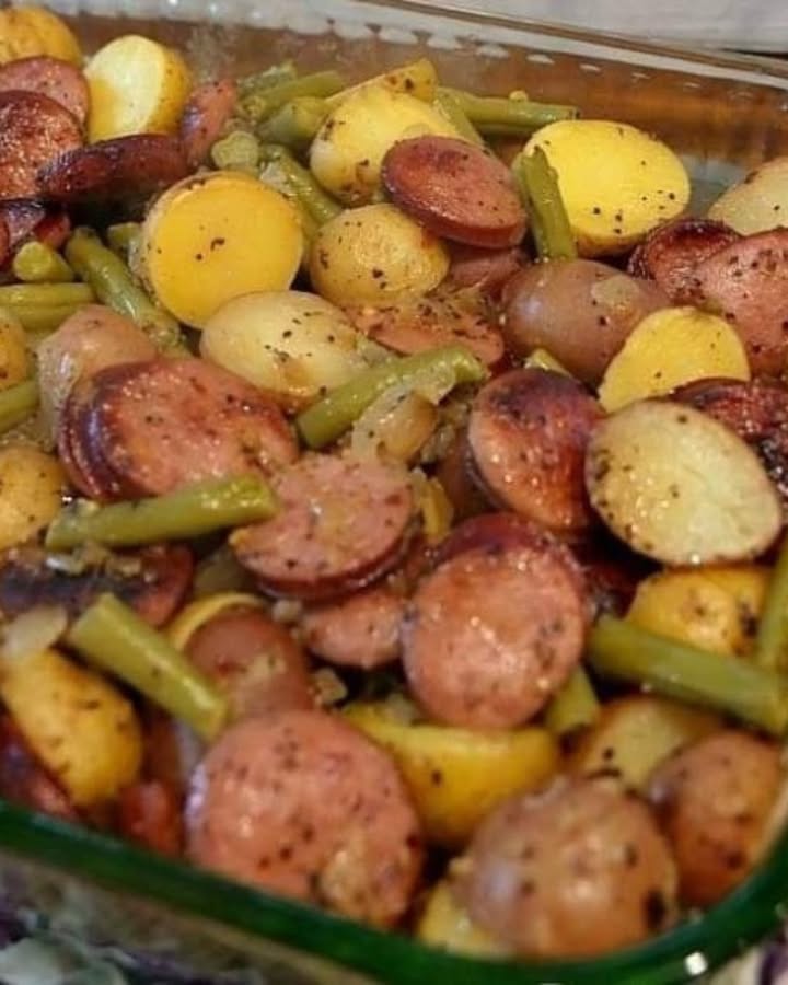 Saucisse Haricots Pommes