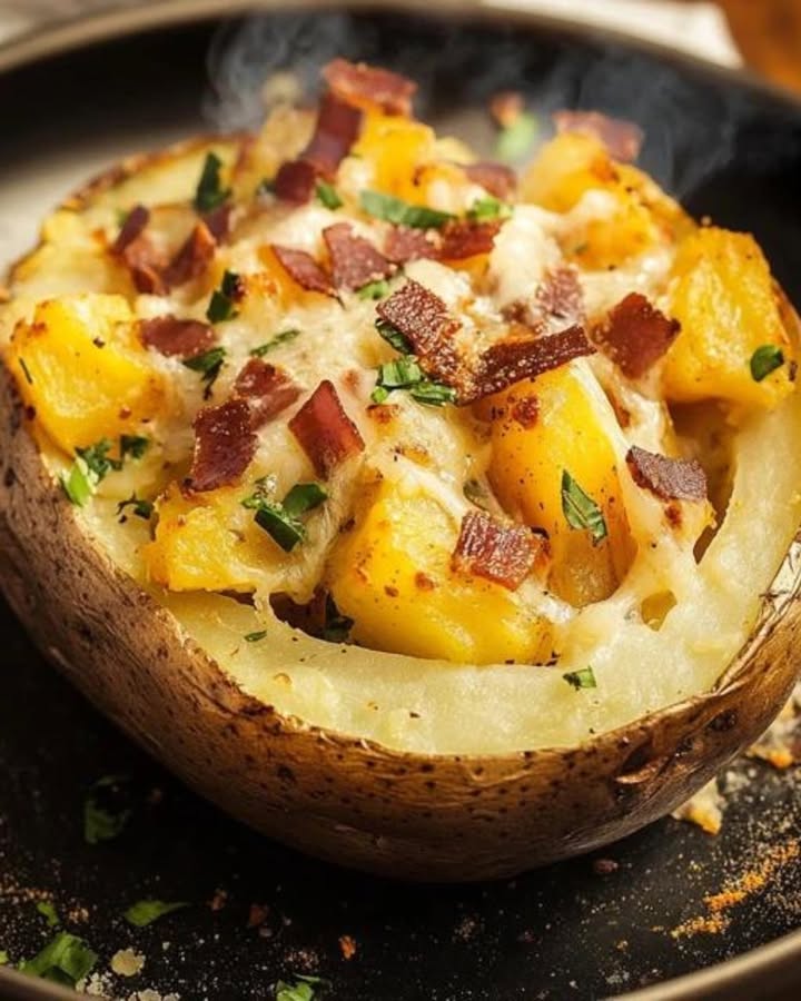 Pommes de terre fumées